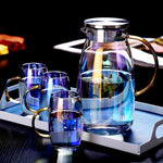 Colorful Glass Water Pot