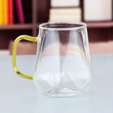 Diamond Transparent Glass waterpot