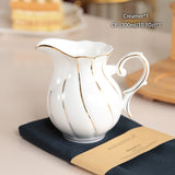 Gold Inlay Bone China Coffee Set