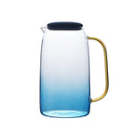 Gradient Color Marble Cold Water Glass Bottle