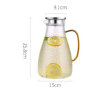 High Capacity Glass Water Jar